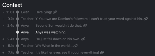 A screen shot of the clip details